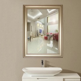 欧美现代浴室镜子  批发浴室镜子挂镜 加工定制ps发泡欧式镜框