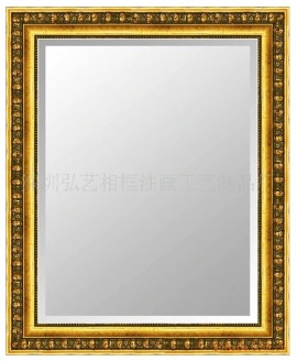 欧式高档镜框/金银箔仿古框、浴室挂镜、欧式古典实木木制画框