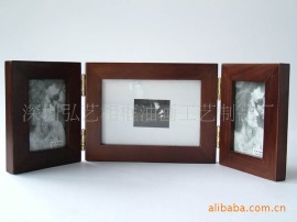 胡桃色木制相框，欧式古典相框，创意组合相框，实木相框
