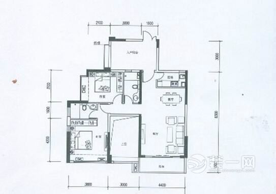 深圳装修公司小户型装修设计实景图