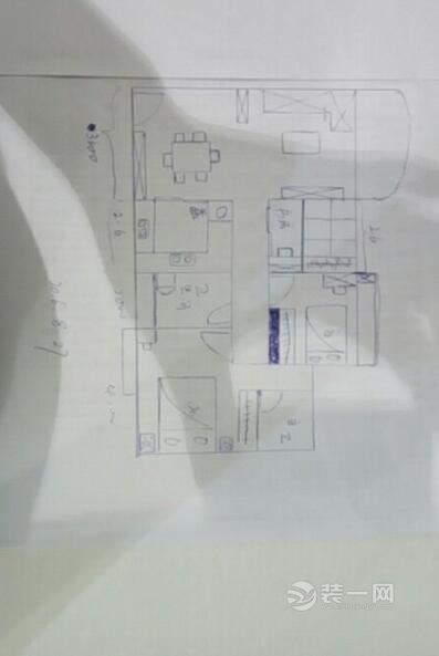 深圳业主装修日记户型图