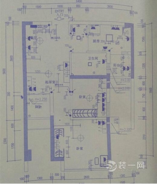 深圳羊台苑2A-3B户型效果图 全屋立体效果图出炉