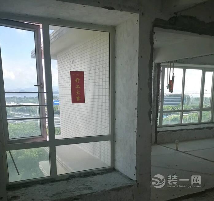 深圳福田90平三房装修（2）：开工拆旧加选材
